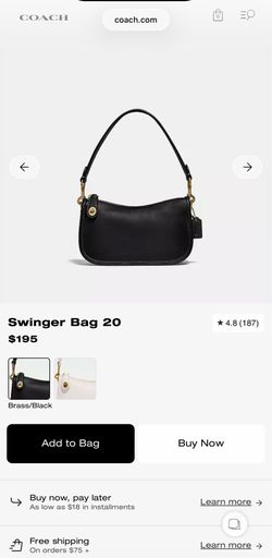 Coach swinger bad