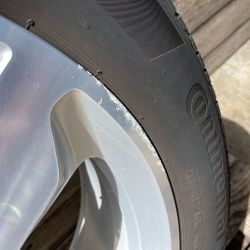 2009 - 2017 AU.DI Q5 SQ5  FACTORY WHEEL RIM 8Jx19 + TIRE 235/55 R19 OEM - QOI0A1 Auto Parts
