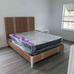 NEW QUEEN MATTRESS AND BOX SPRING 😉 100% QUALITY & CONFORM 👌