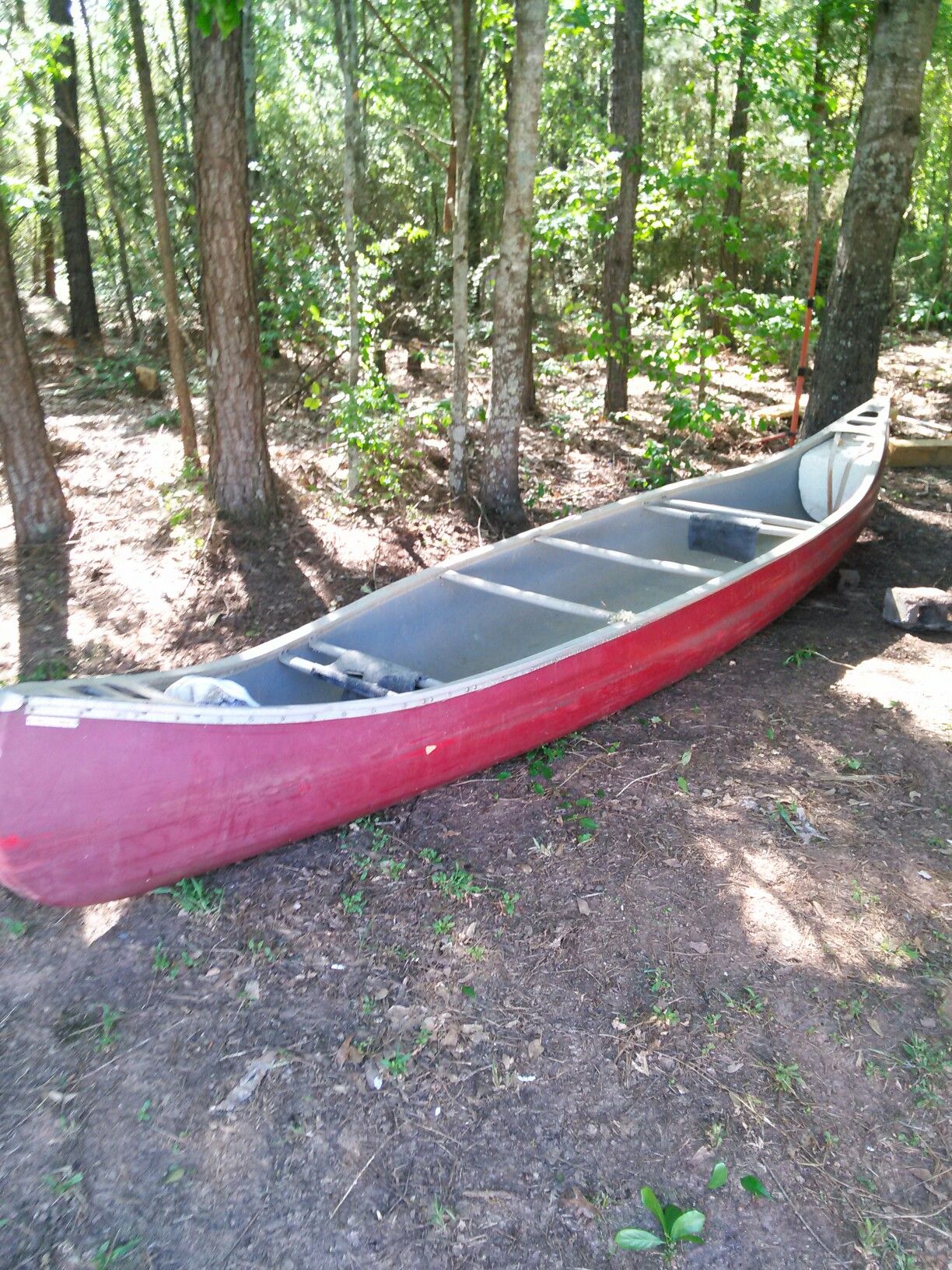 Ouachita canoe 15 ft aluminum