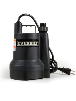Everbilt SUP54-HD 1/6 HP Plastic Utility Water Pump