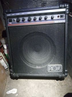 Ross RGR 15 -TUBE BLASTER AMPLIFIER !