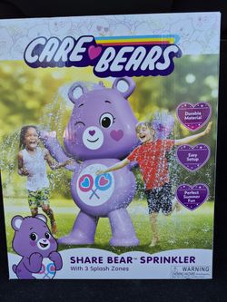 Care Bear Share Bear Sprinkler