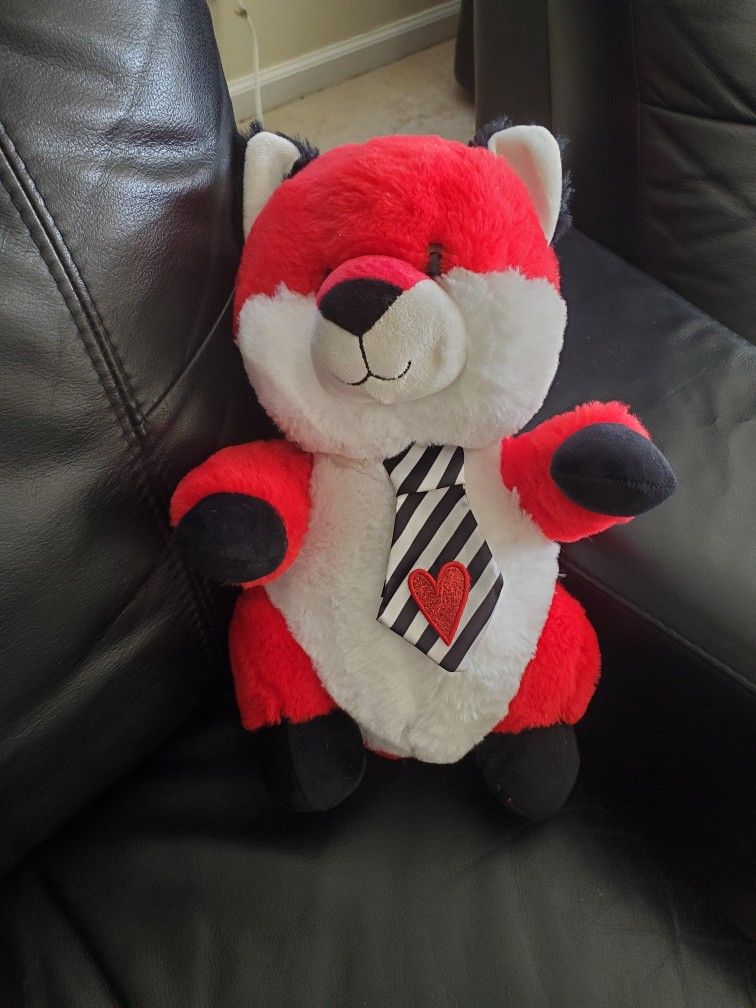 Teddy Bear With Red Heart On Tie Great For VALENTINES  Day