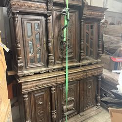 1880’s European Three-Piece Cabinet