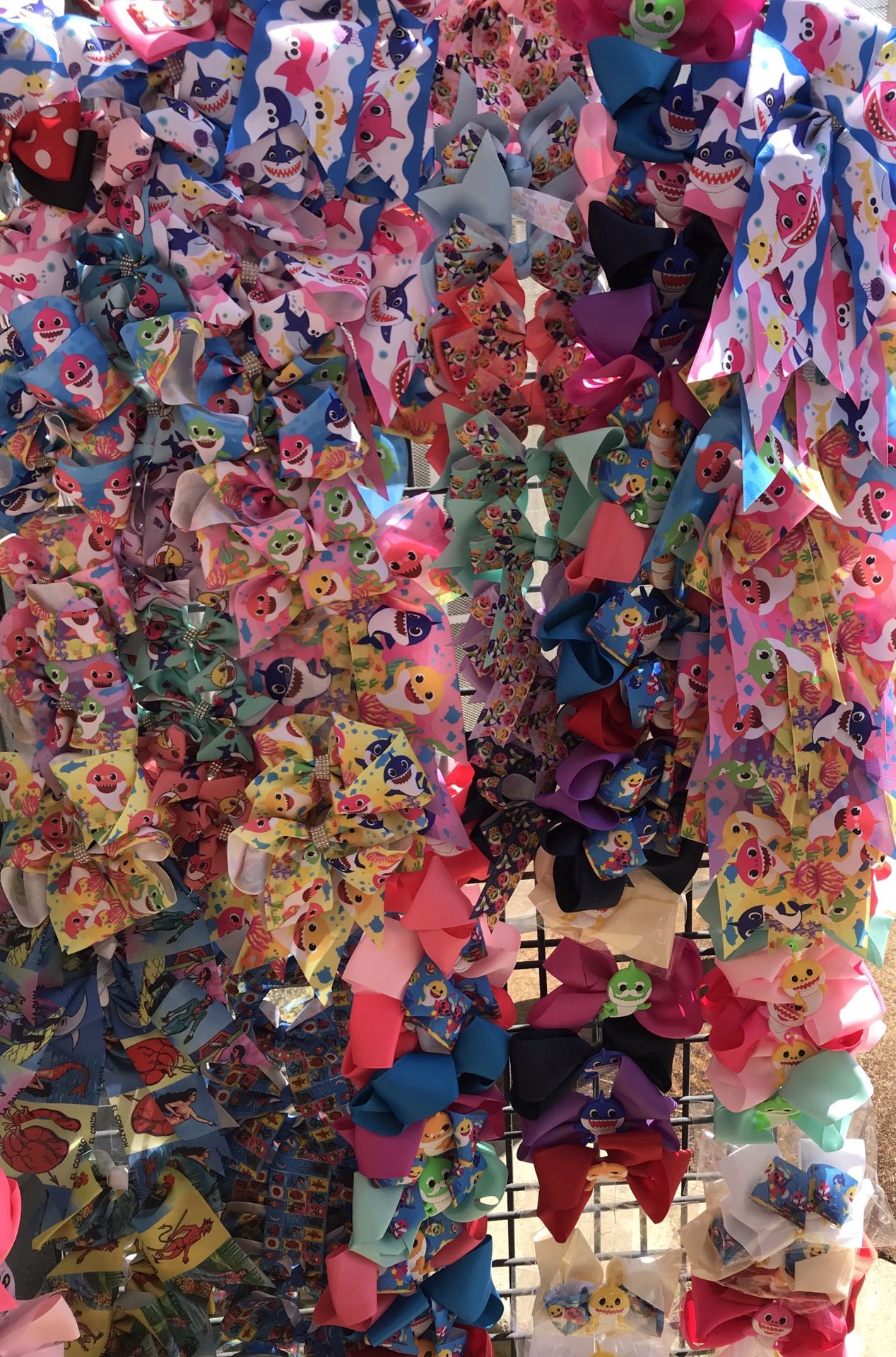 Baby sharks bows, unicorn,Jojo style ,