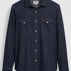 Levi’s Standard Fit Western Shirt  Size Large Men’s 