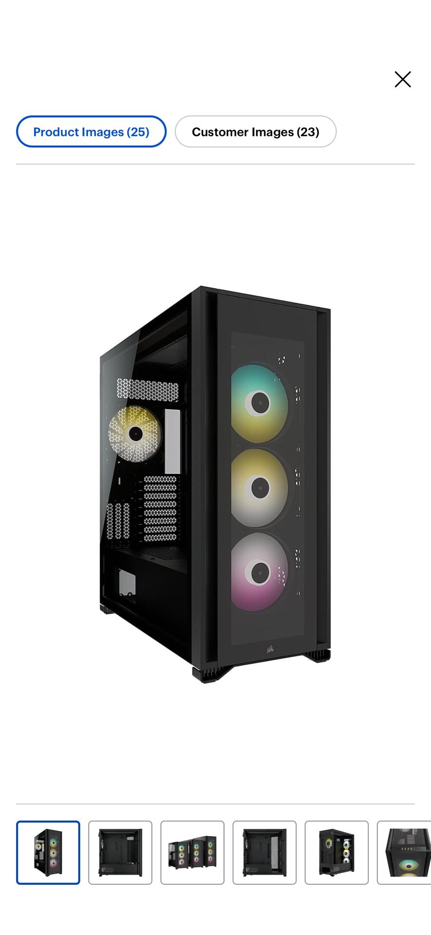 Corsair iCUE 7000X RGB ATX Full tower NEW