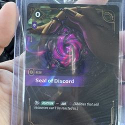 Riftbound Spirit Forged Seal of Discord (Overnumbered) 