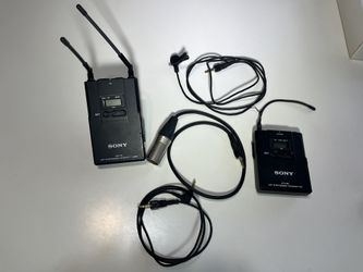 SONY UWP-V1 (UTX-B2 & URX-P2) B-band UHF wireless microphone