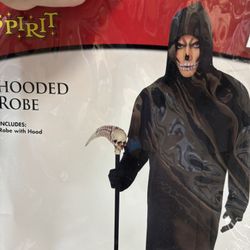 New, Men’s Hooded Robe Costume 