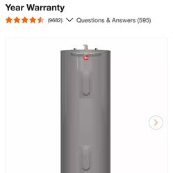50 Gal Electric Hot Water Heater-