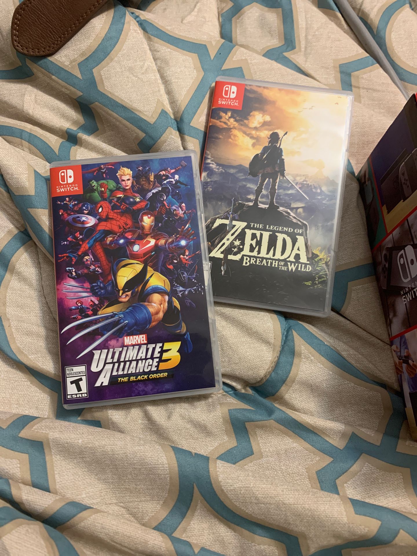 Nintendo switch and games