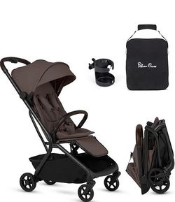 Silver Cross Nia Travel Stroller Bundle Chocolate Brown-New In Box