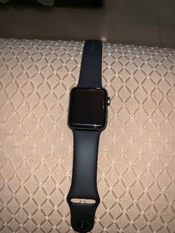 Apple Watch series 3 38mm Space Gray Aluminum Case with Black Sport Band for Sale in Las Vegas NV OfferUp