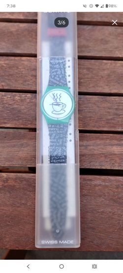 Swatch.... like new In Case With Directions