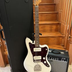 Squier Classic Vibe Jazzmaster W/ Hardshell Case, Fender Amp