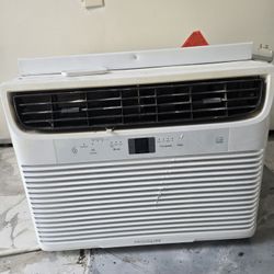 Frigidaire window-mounted air conditioner.