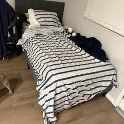 Twin Bed And Mattress 