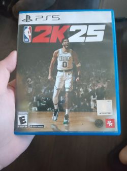NBA 2k25 PS5 PlayStation 5 video game