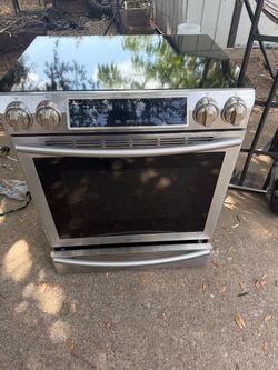 Induction Samsung Stainless Steel Electric Range induction range