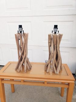 Driftwood Table Lamps