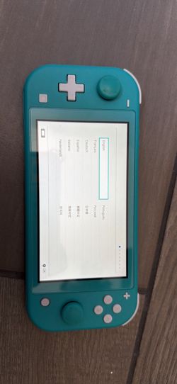 Nintendo Switch Lite Wi-Fi Capability Turquoise Handheld Console