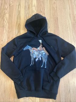 Beyonce Renaissance Act I Metallic Horse RWT 2023 Hoodie Sweatshirt Large
