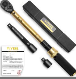YIYEIE 1/2" Drive Torque Wrench Set
