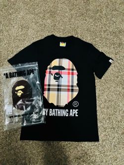 Small Bape burberry shirt