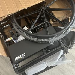 Silver Sport 1 Folding Transport Wheelchair/new