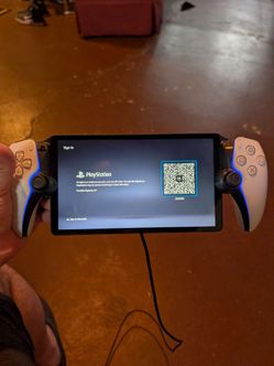 PlayStation Portal with a case