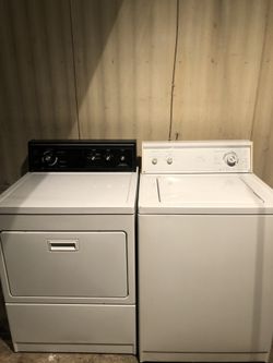 Washer and dryer