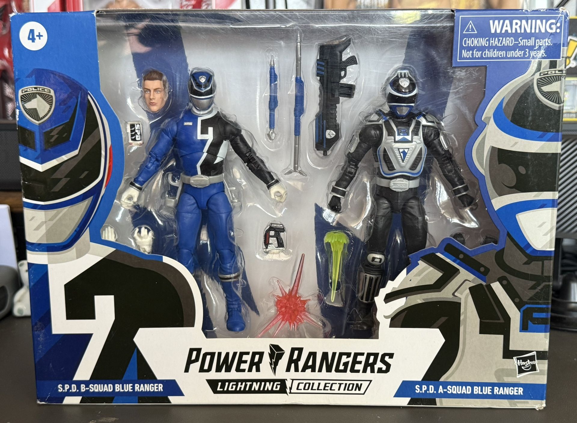 SPD Power Rangers 2 Pack, Lightning Collection!