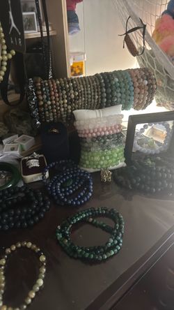 Natural Stone Bead Bracelets Collection