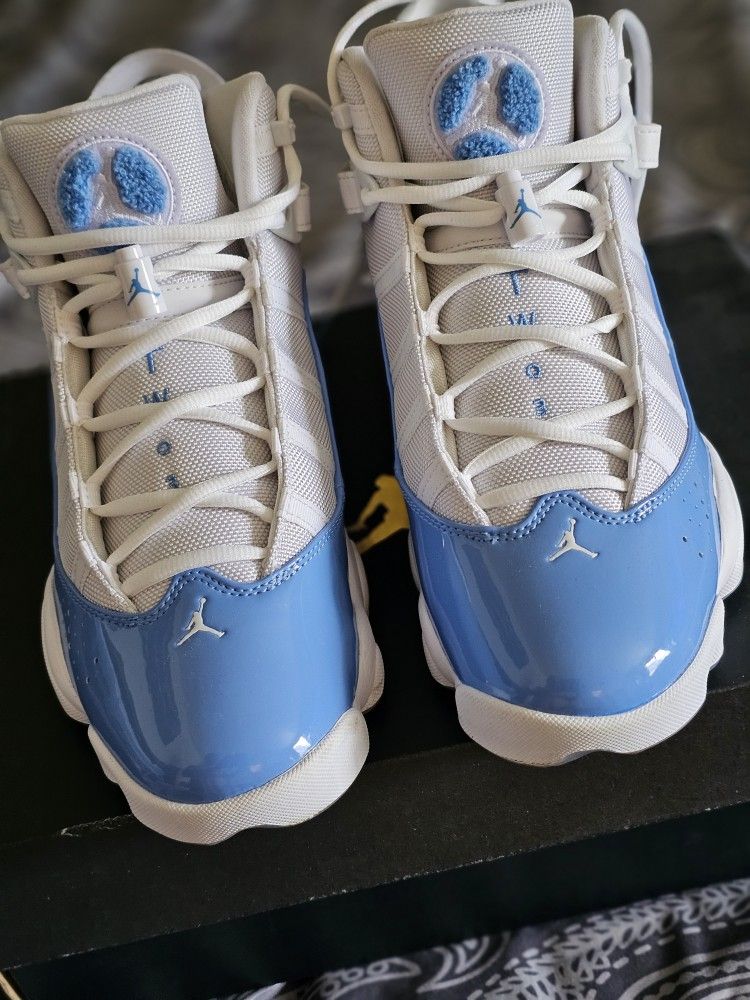 6 Ring Jordan UNC Blue Suze 10.5