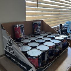 Baseball Cards In a Can.