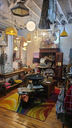 Vintage Swag Lights Lamps Art Rattan Furniture 