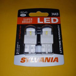 New 2 Zevo Super Bright Led Lamps 7443