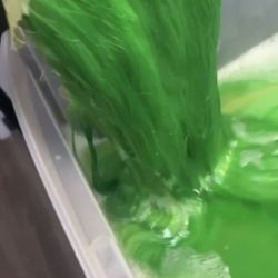 Green 30 Inch Frontal Wig