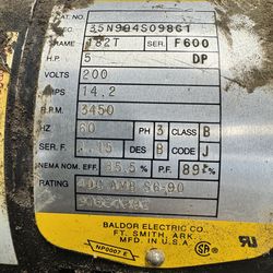 60 gallon compressor 3 phase