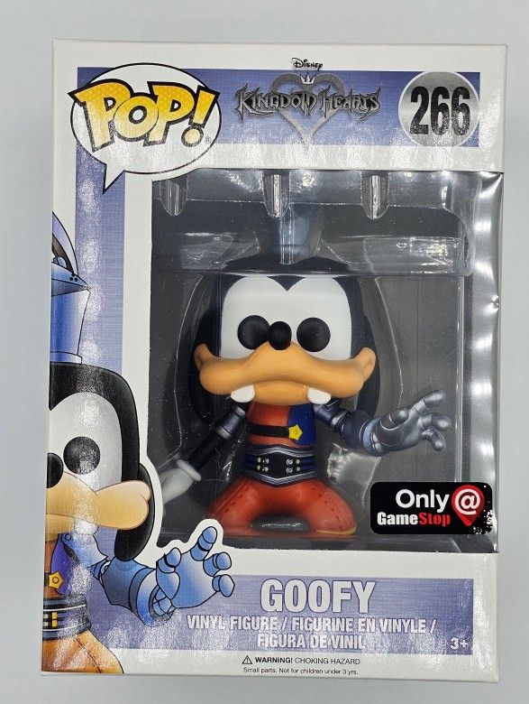 Funko Pop! Kingdom Hearts #266 Goofy – GameStop Exclusive – Brand New