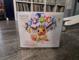 Prismatic Evolutions Pokemon Center Elite Trainer Box ETB, sealed