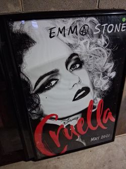 Emma Stone framed