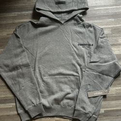 Grey Essentials Hoodie (SEND OFFERS!!)