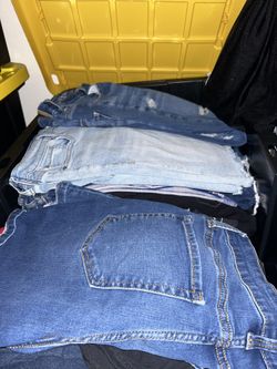 Bin Of Women Clothes