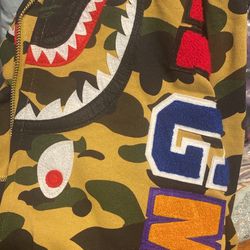 Bape Shark Camo Jacket