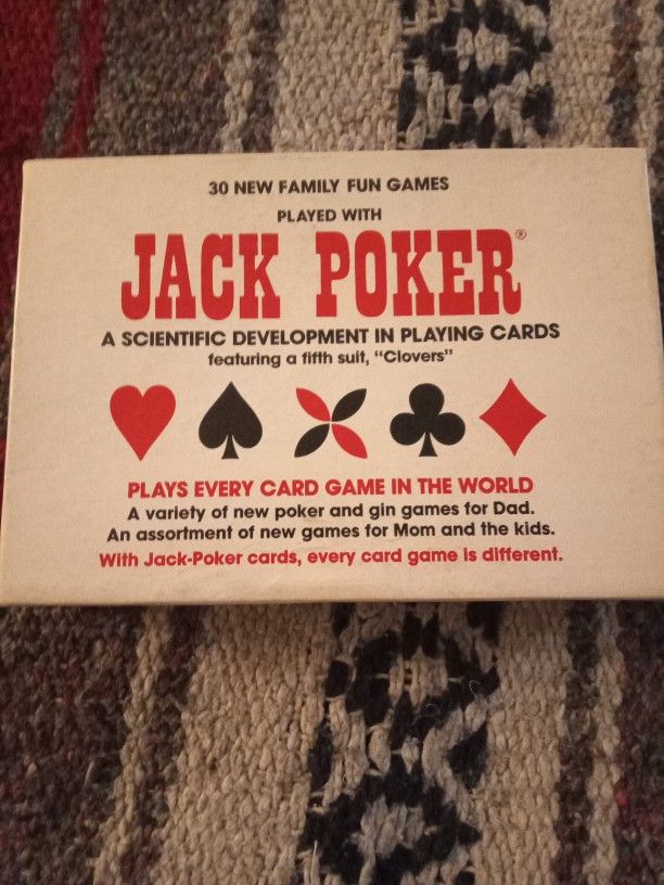Rare Jack Poker Playing Cards