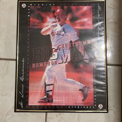 Mark McGwire St Louis Cardinals Baseball Poster