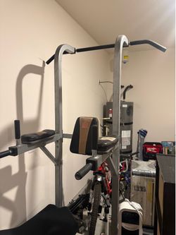 Power Tower Pull Up & Dip Station Home Gym